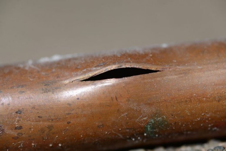 canalisation gelée
